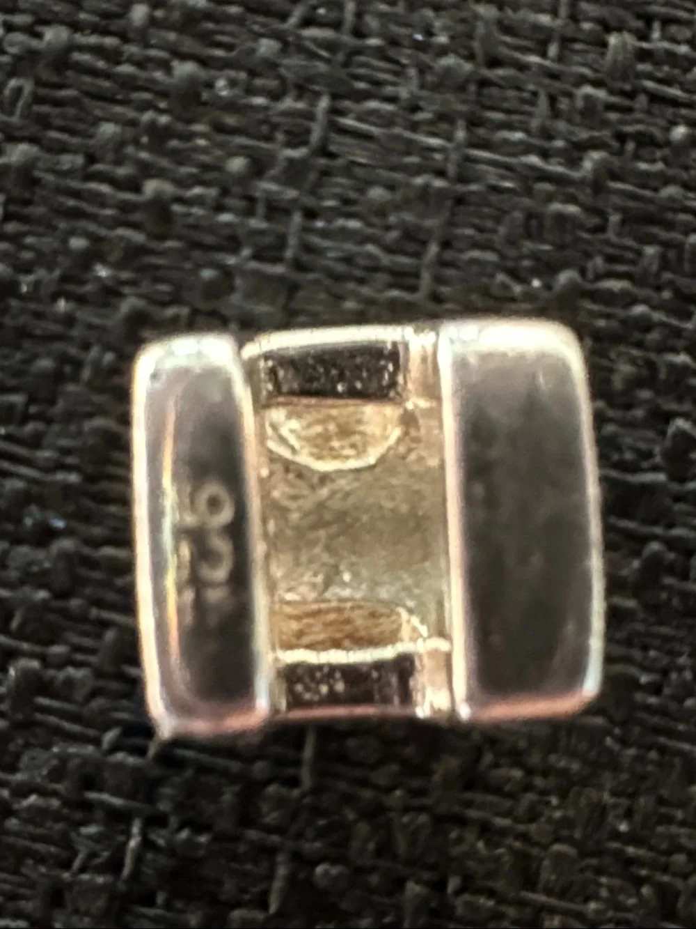 Silver Letter R Charm - Fits Pandora